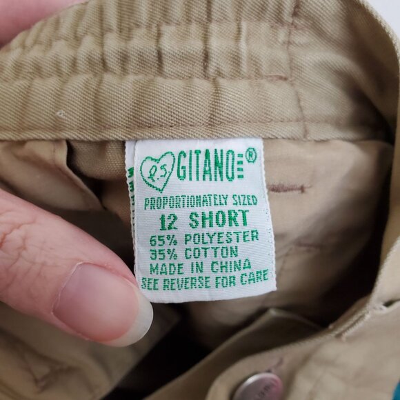 Vintage Gitano high waist pleat front crop pants - Picture 9 of 11